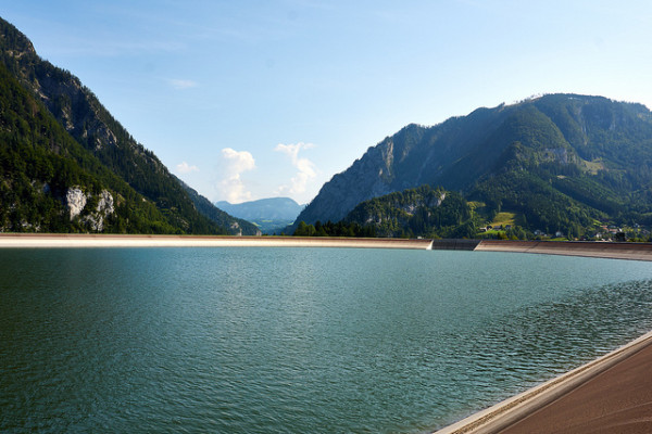 Speicherkraftwerk in Hieflau