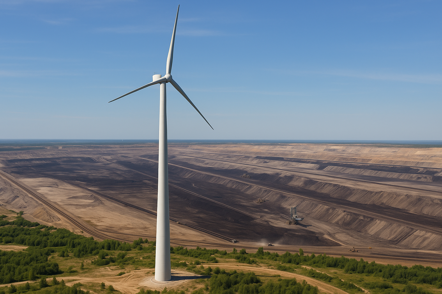 GICON Höhenwindrad - die Lausitz vom Braunkohleabbau zum Innovationsmotor der Energiewende